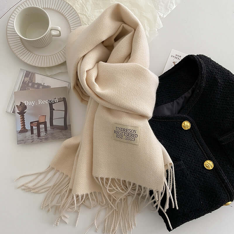 Ophelia Soft Reversible Two Tone Winter Scarf