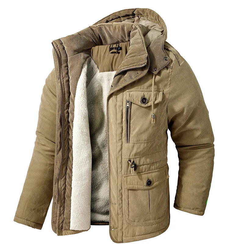 Harrison Men’s Sherpa Lined Hooded Parka