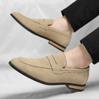 Sebastian Comfortable Classic Suede Penny Loafers