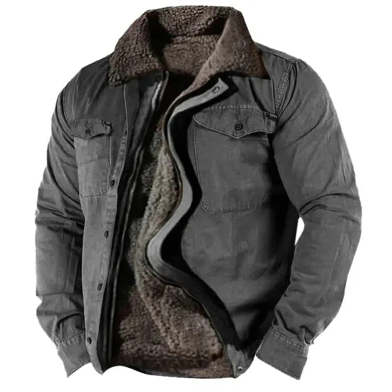 Logan Men’s Sherpa Collar Field Jacket