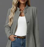 Palmer Women’s Button Down A-Line Coat