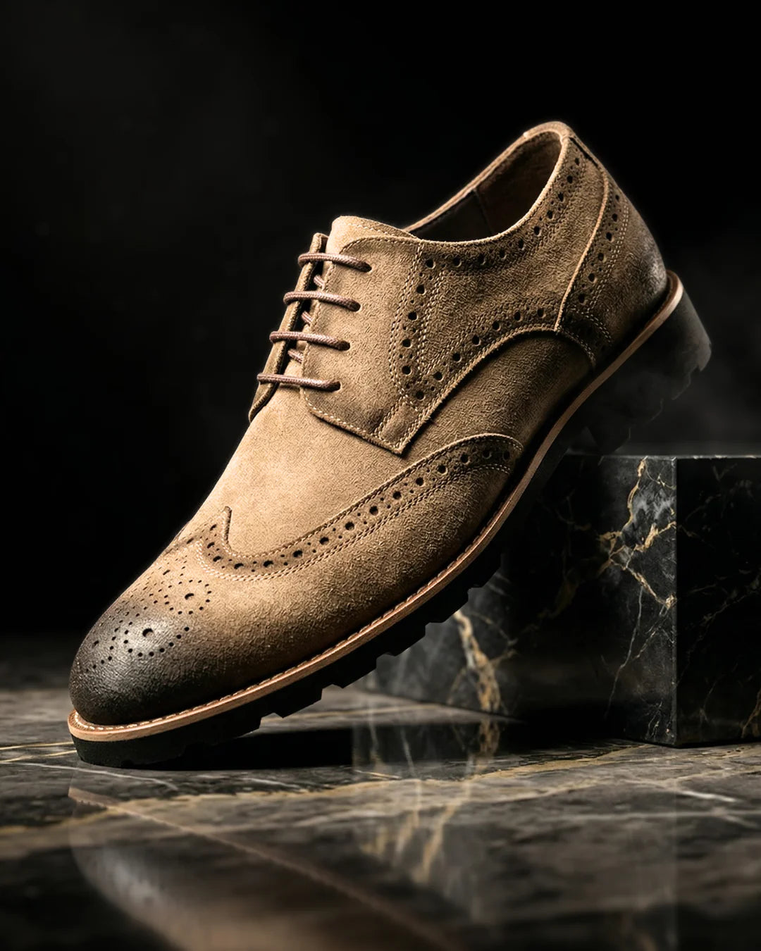 Brooks Suede Derby