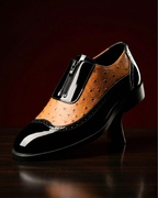 Blaine Ostrich Brogue