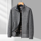 Weston Men’s Wool Textured Zip Jacket