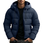 Simon Men’s Hooded Quilted Puffer Jacket