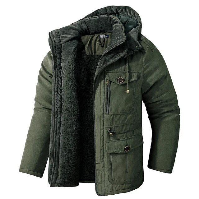 Harrison Men’s Sherpa Lined Hooded Parka