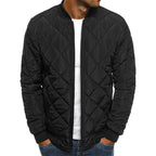 Barrett Men’s Quilted Diamond Bomber Jacket