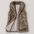 Celestine Elegant Warm Fluffy Shaggy Vest