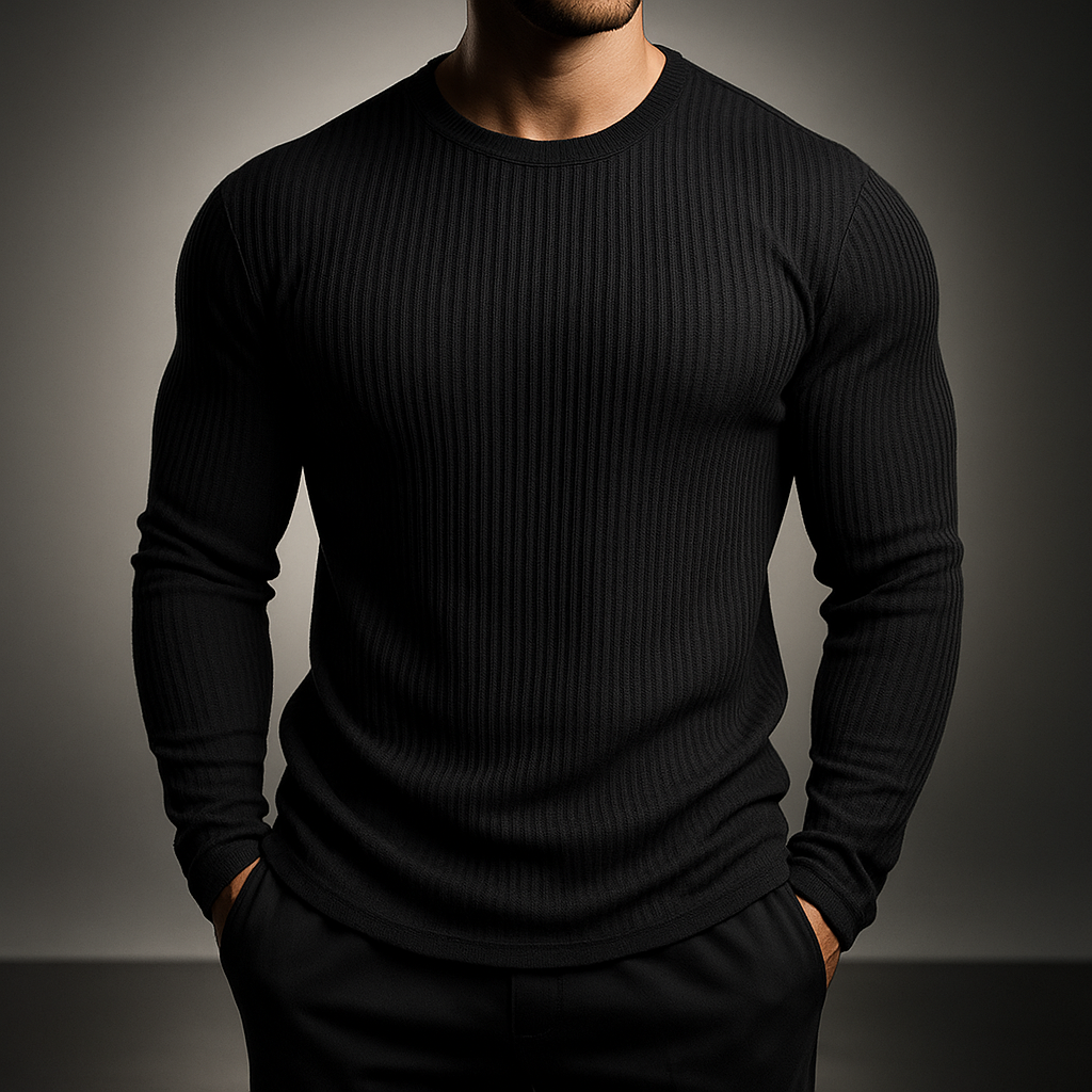 Calloway Men’s Textured Knit Sweater