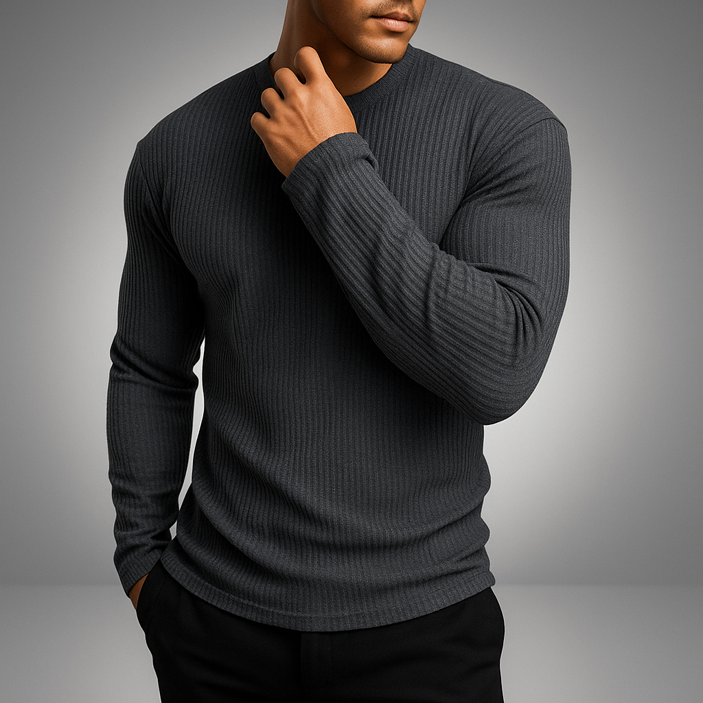 Calloway Men’s Textured Knit Sweater