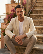 Lorenzo Linen Jacket