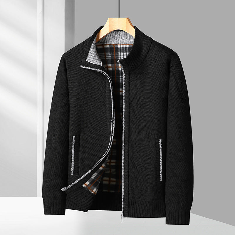Weston Men’s Wool Textured Zip Jacket