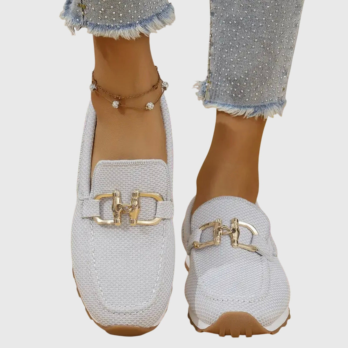 Daphne Comfortable Slip On Platform Loafers