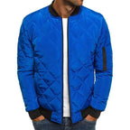 Barrett Men’s Quilted Diamond Bomber Jacket