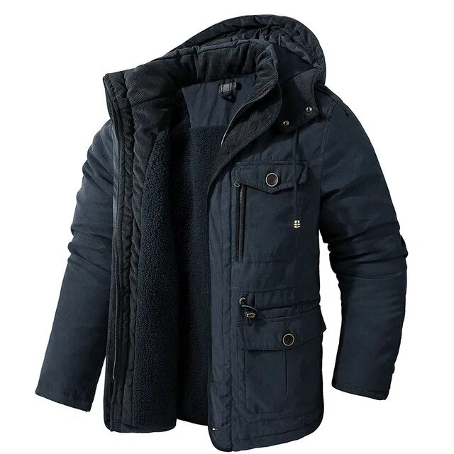 Harrison Men’s Sherpa Lined Hooded Parka
