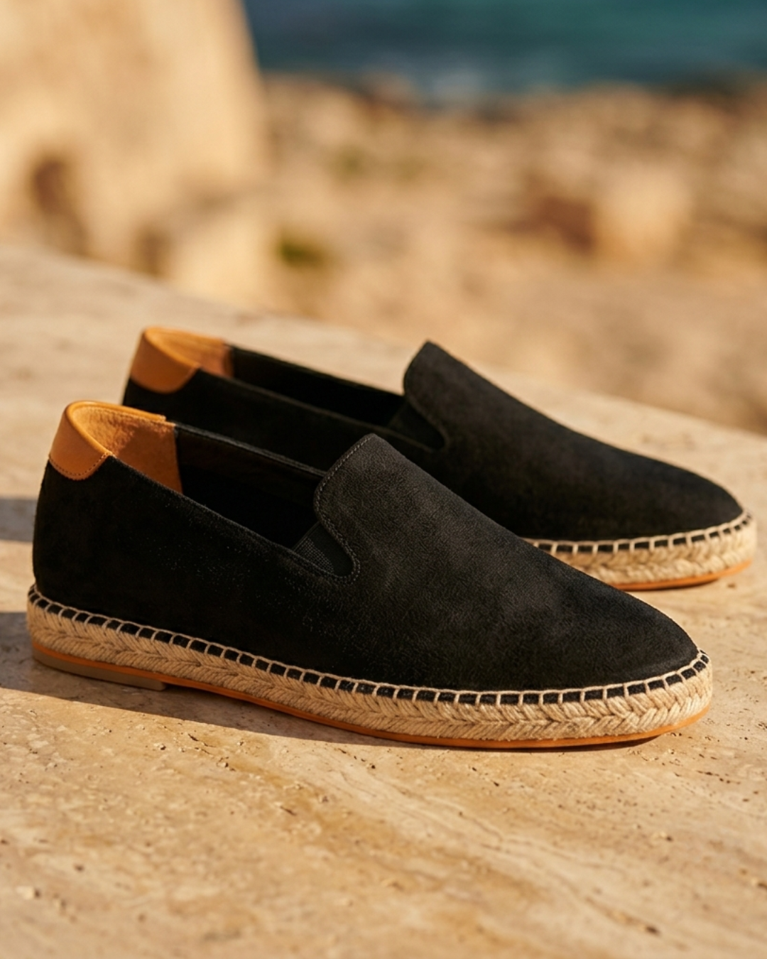 Sergio Men's Lightweight Espadrille Slip On Loafers
