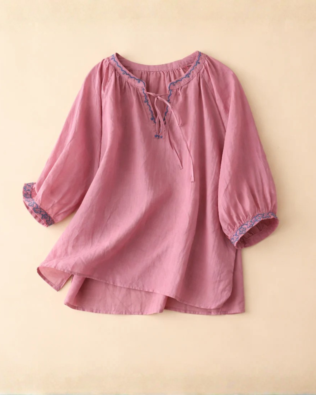 Ella Linen Blouse