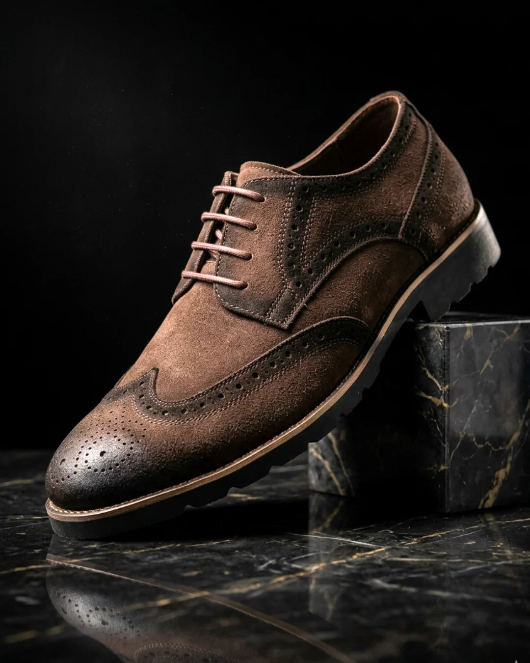 Brooks Suede Derby