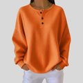 Sadie Oversized Waffle Knit Henley Top