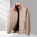 Weston Men’s Wool Textured Zip Jacket
