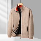 Weston Men’s Wool Textured Zip Jacket