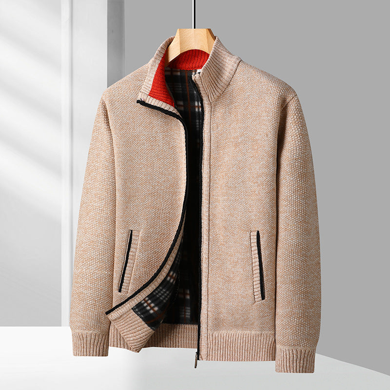 Weston Men’s Wool Textured Zip Jacket