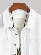 Wesley Lightweight Casual Corduroy Shirt Jacket
