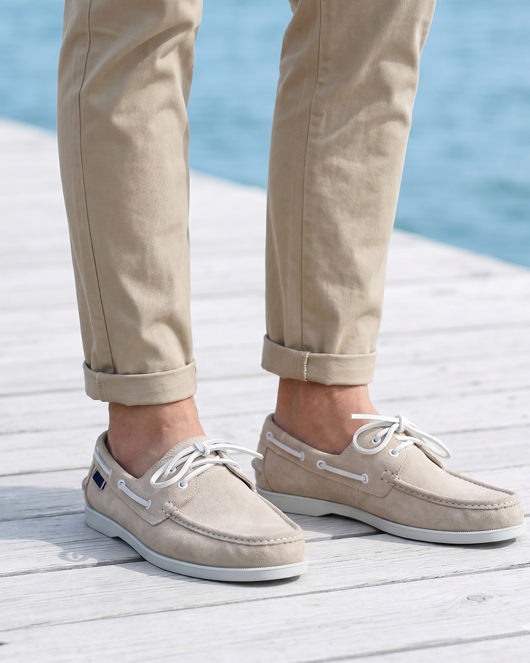 Marino Suede Boat Shoe