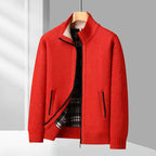Weston Men’s Wool Textured Zip Jacket