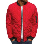 Barrett Men’s Quilted Diamond Bomber Jacket