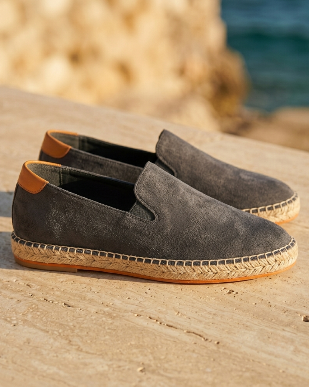 Sergio Men's Lightweight Espadrille Slip On Loafers