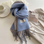 Ophelia Soft Reversible Two Tone Winter Scarf
