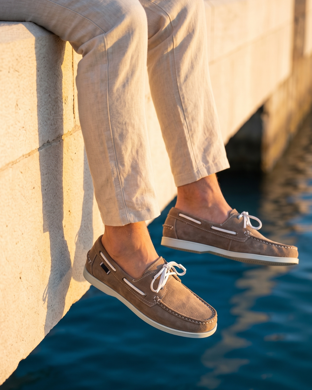 Marino Suede Boat Shoe