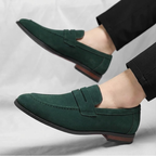 Sebastian Comfortable Classic Suede Penny Loafers