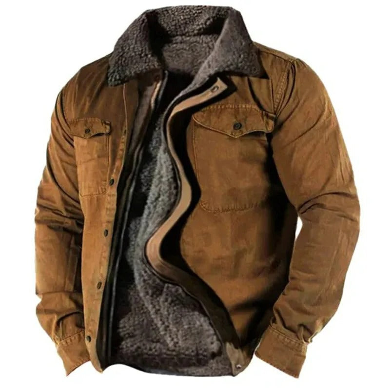 Logan Men’s Sherpa Collar Field Jacket