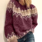 Everly Women’s Fair Isle Knit Pullover