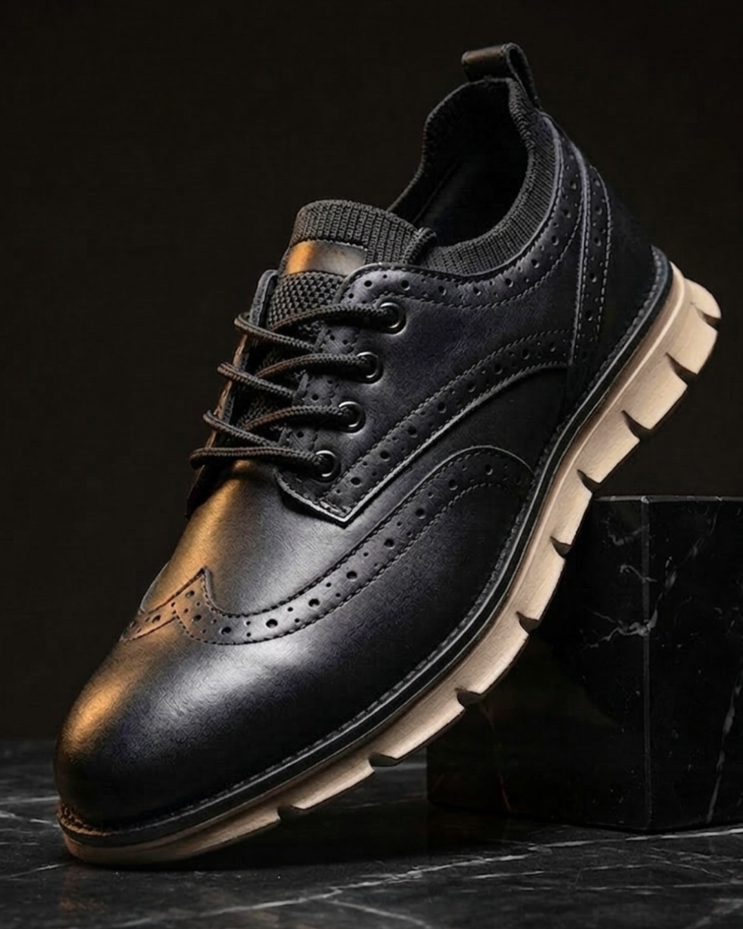 Harrington Dress Sneaker, Black / 11.5