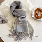 Ophelia Soft Reversible Two Tone Winter Scarf