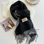Ophelia Soft Reversible Two Tone Winter Scarf