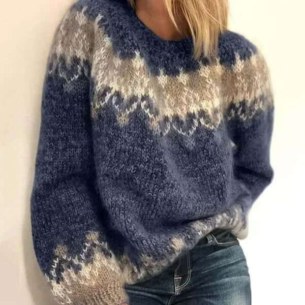 Everly Women’s Fair Isle Knit Pullover