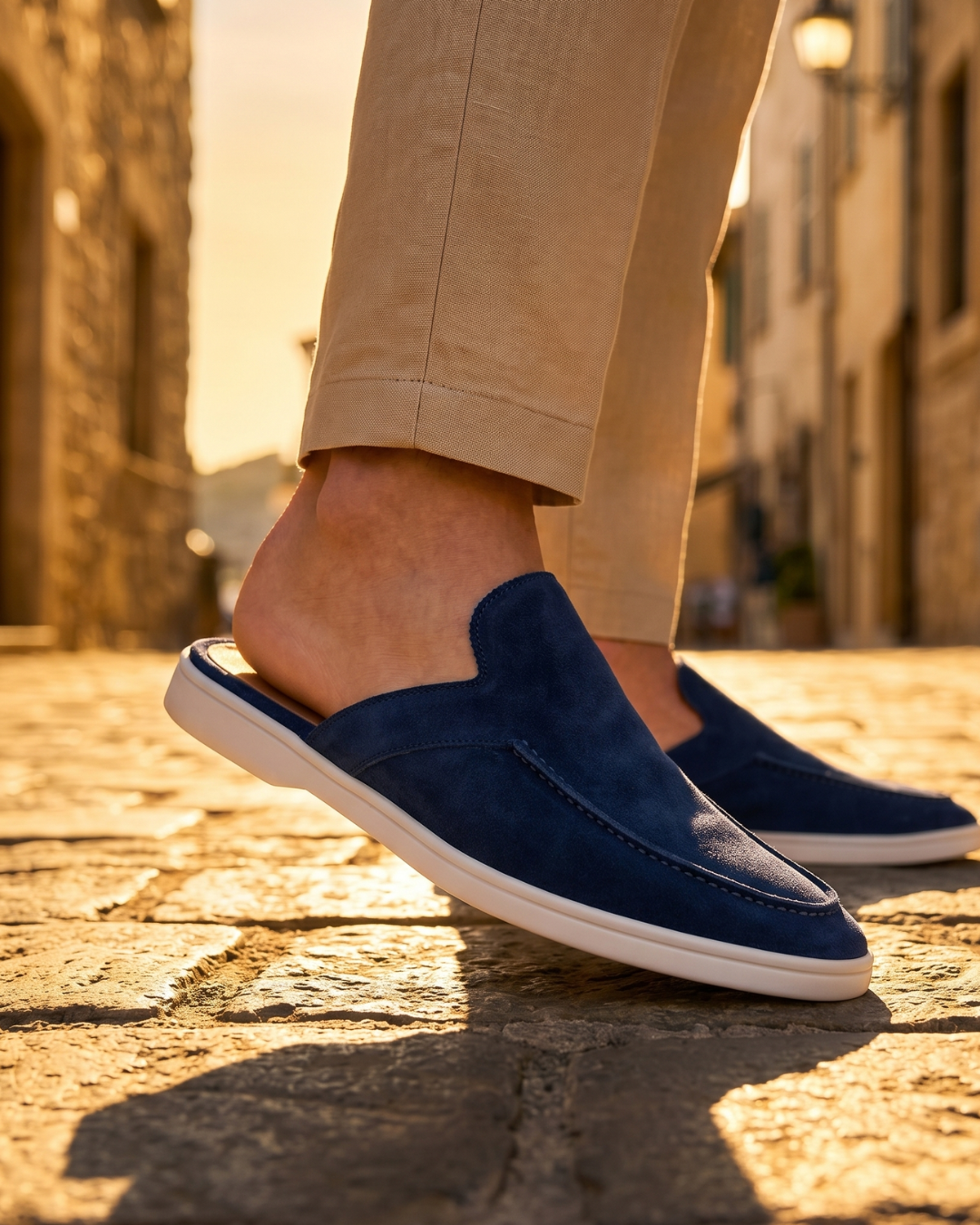 Riviera Suede Slide