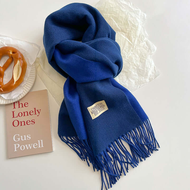 Ophelia Soft Reversible Two Tone Winter Scarf