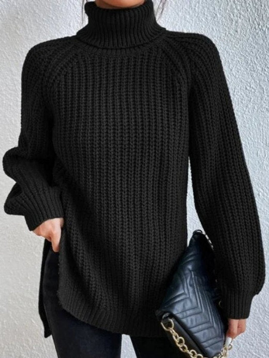 Harper Cozy Chunky Oversized Turtleneck Sweater