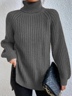 Harper Cozy Chunky Oversized Turtleneck Sweater