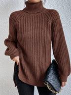 Harper Cozy Chunky Oversized Turtleneck Sweater