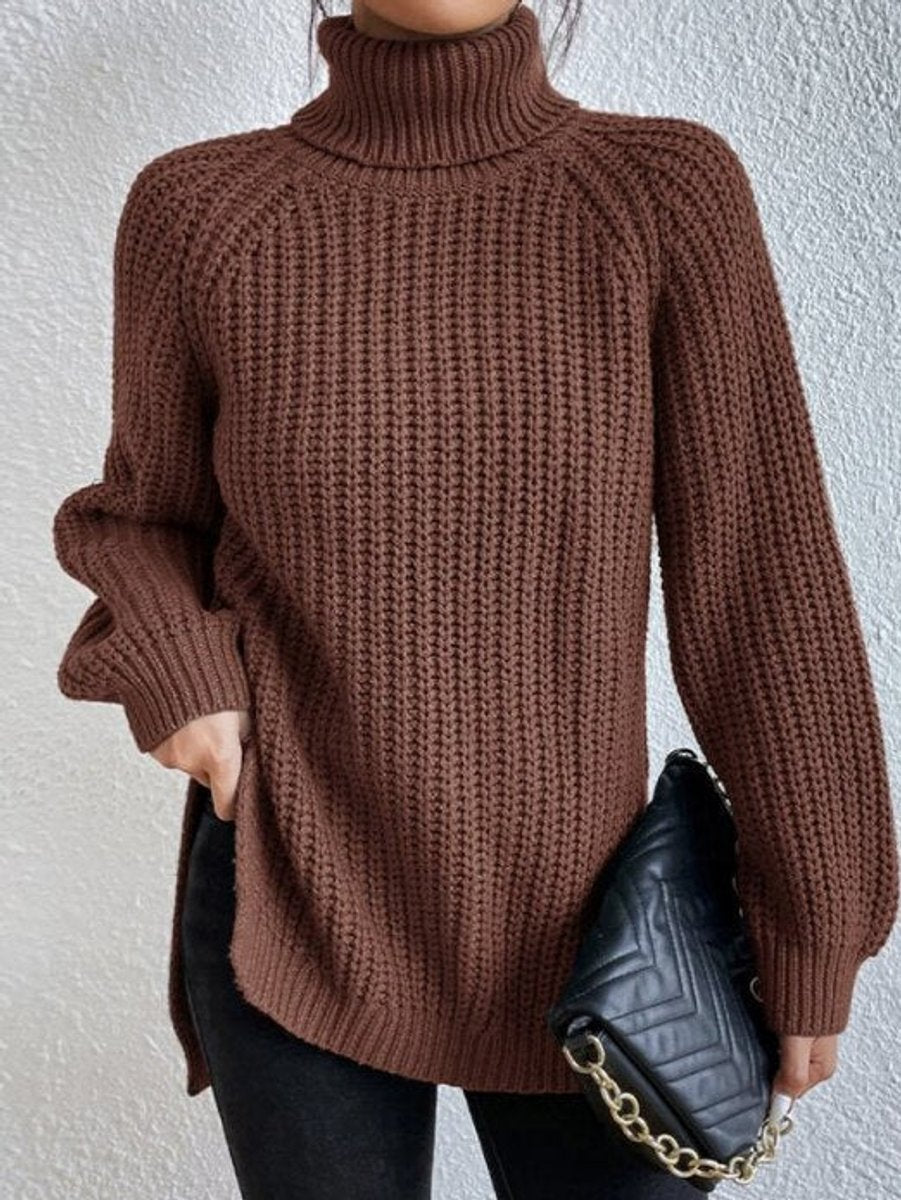 Harper Cozy Chunky Oversized Turtleneck Sweater