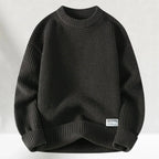 Harrison Men’s Waffle Knit Crew Sweater