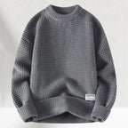 Harrison Men’s Waffle Knit Crew Sweater