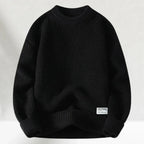 Harrison Men’s Waffle Knit Crew Sweater