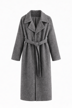 Marlowe Women’s Belted Longline Coat
